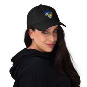 Hand with Ukraine hat