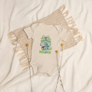 Organic cotton baby bodysuit