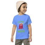 red monster Toddler Short Sleeve Tee – front view