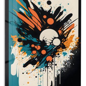 Eclipse Burst – Premium Metal Wall Art