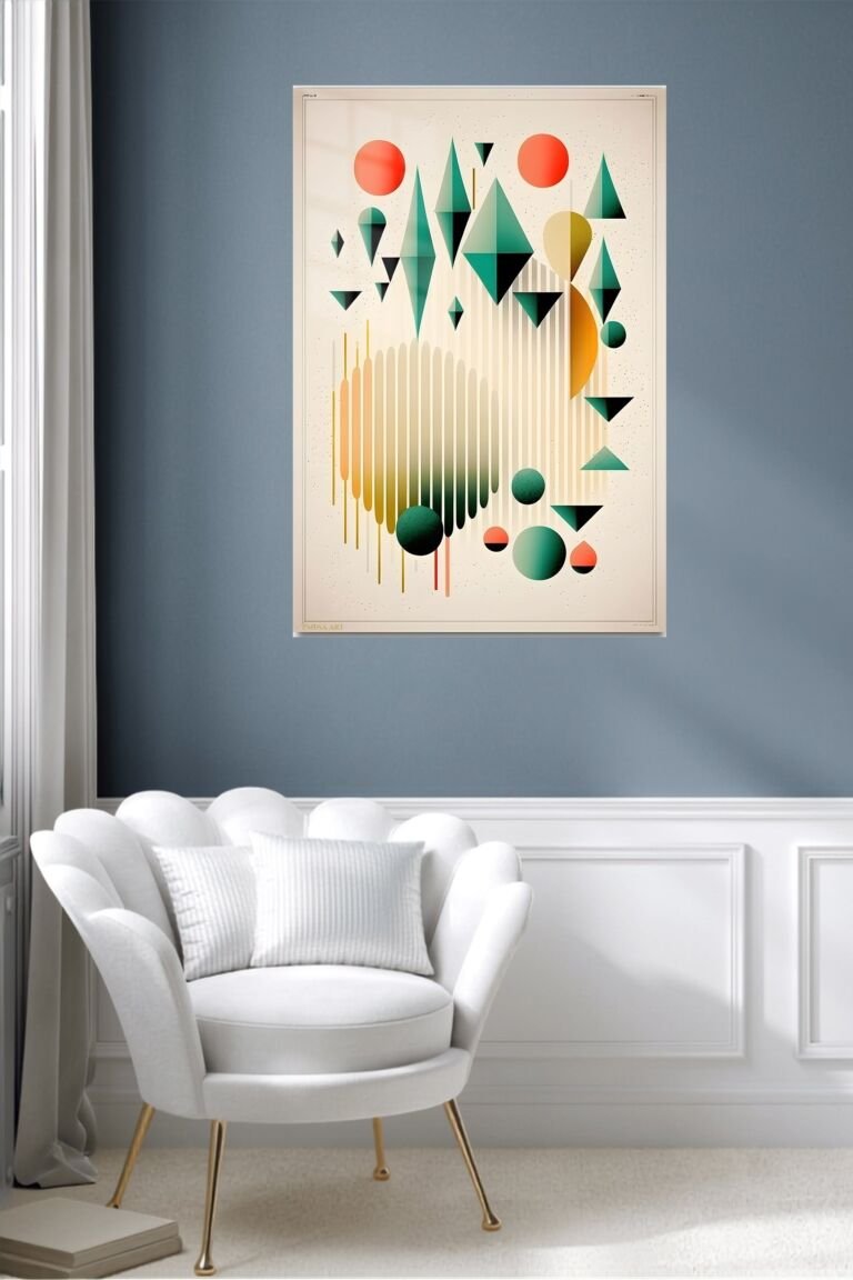Clinic metal wall art idea