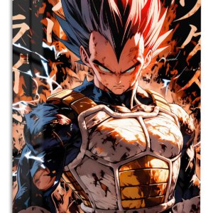 Thunderclad Rival Warrior – Premium Metal Wall Art