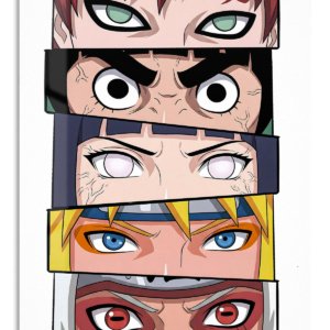 Five Expressive Warrior Faces – Premium Metal Wall Art