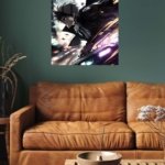 Midnight Street Rush metal wall art print, view 5