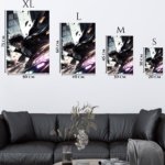 Midnight Street Rush metal wall art print, view 6