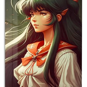 Emerald Energy Hero – Premium Metal Wall Art