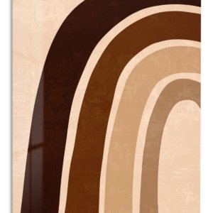 Earth Tone Archways – Premium Metal Wall Art