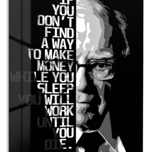 Find a Way Motivational Portrait – Premium Metal Wall Art