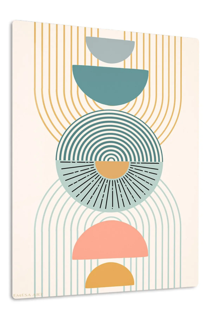Bohemian Art metal wall art