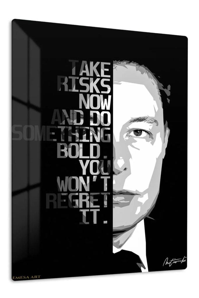 Motivational Art metal wall art