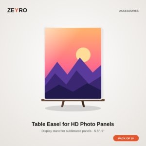 Table Easel for HD Photo Panel - Pack of 10