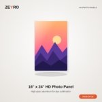 ZEYRO Sublimation HD Photo Panels - 16" x 24" - Pack of 10